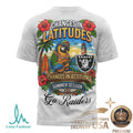 Las Vegas Raiders Margaritaville Changes In Latitudes Summer Session T Shirt - Limotees LLC