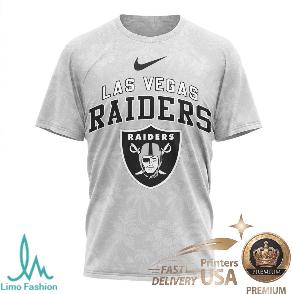 Las Vegas Raiders Margaritaville Changes In Latitudes Summer Session T Shirt - Limotees LLC