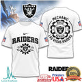 Las Vegas Raiders Mechanic Build Repair T Shirt - Limotees LLC
