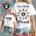 Las Vegas Raiders Official NFL Grateful Dead Nurse 3D Shirt - Limotees LLC