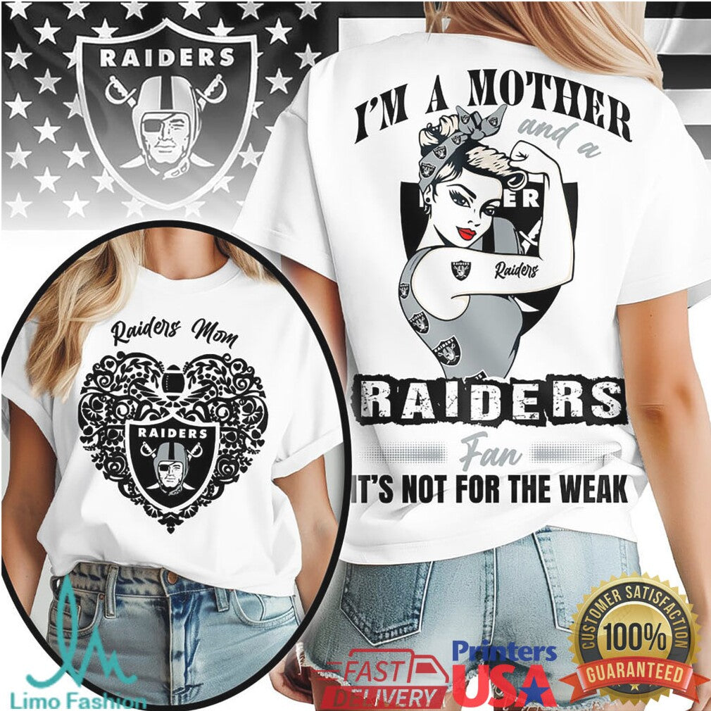 Las Vegas Raiders Official NFL I Am A Mother 3D Shirt - Limotees LLC