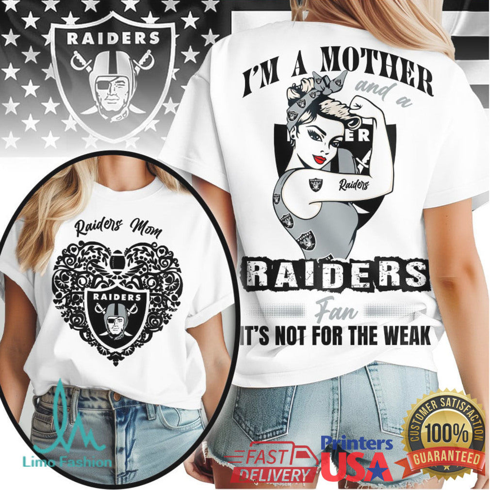 Las Vegas Raiders Official NFL I Am A Mother 3D Shirt - Limotees LLC