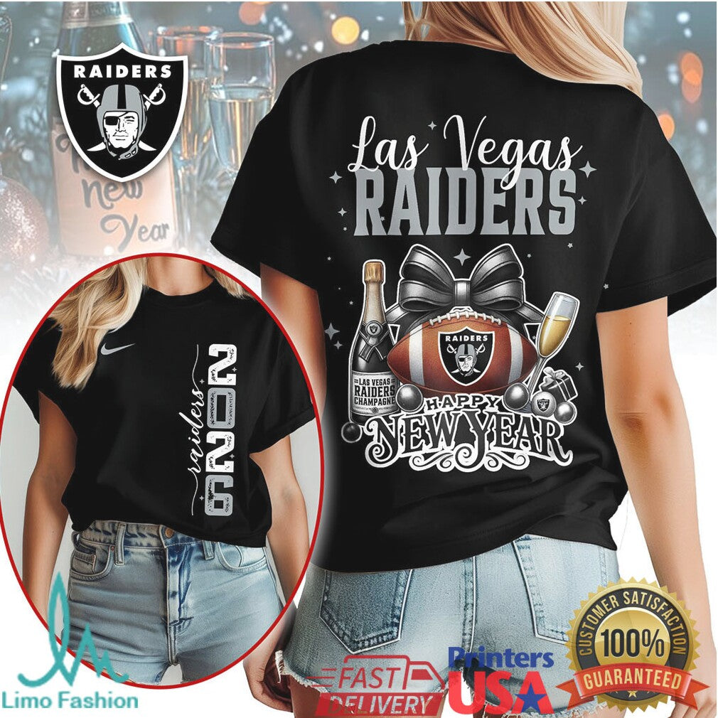 Las Vegas Raiders Official NFL New Year New Game 3D Shirt - Limotees LLC