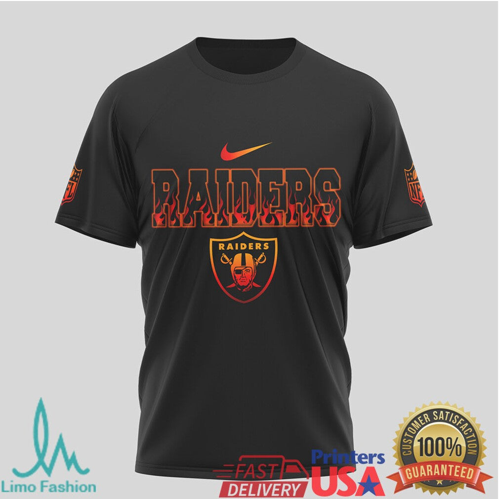 Las Vegas Raiders Simple Man I Like Hot Rods NFL T Shirt - Limotees LLC
