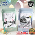 Las Vegas Raiders Snoopy Easter Bunny Football Fan T Shirt - Limotees LLC