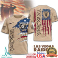 Las Vegas Raiders We The People Constitution Flag T Shirt - Limotees LLC