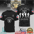 Las Vegas Raiders x Dave Matthews Band Rockstar Fan T Shirt - Limotees LLC