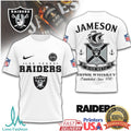 Las Vegas Raiders x Jameson Irish Whiskey Sine Metu Graphic T Shirt - Limotees LLC