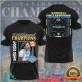 Lauren Betts 51 UCLA Bruins 2026 NCAA Women's Basketball National Champions Black Fans T Shirt