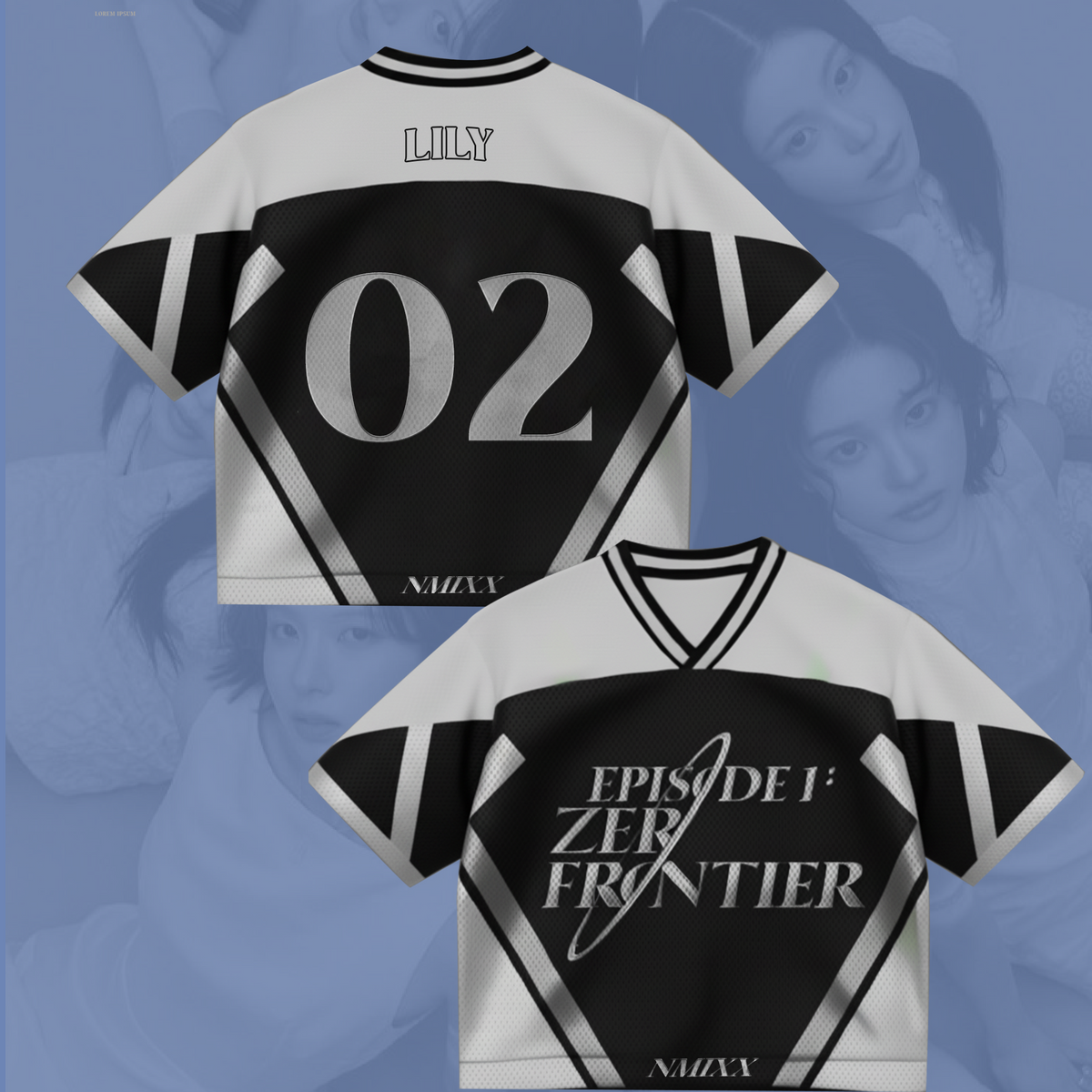 Zero Frontier Episode 1 World Tour Nmixx Mesh Jersey Gift For Lovers