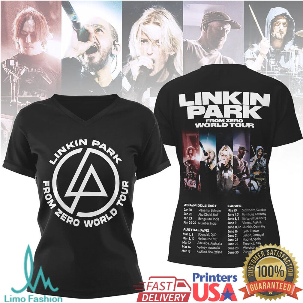 Linkin Park From Zero World Tour 2026 Band Shirt - Limotees LLC