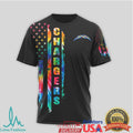 Los Angeles Chargers Autism Awareness T Shirt See Able Not Label Football T Shirt - Limotees LLC