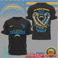 Los Angeles Chargers CM Punk Best In The World Graphic T Shirt - Limotees LLC