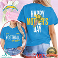 Los Angeles Chargers Happy Mother's Day Football Mom T Shirt