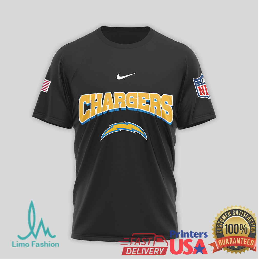 Los Angeles Chargers Official NFL Happy New Year 2026 3D Shirt - Limotees LLC