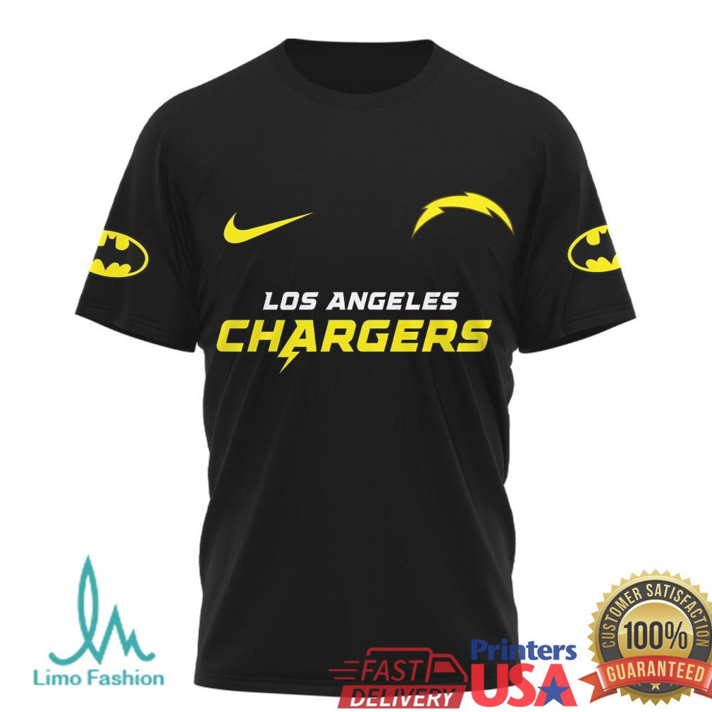 Los Angeles Chargers x Batman Mashup I Am Batman Graphic T Shirt - Limotees LLC