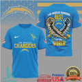 Los Angeles Chargers x CM Punk Best In The World Mashup T Shirt - Limotees LLC