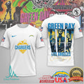 Los Angeles Chargers x Green Day Punk Rock NFL Fan T Shirt - Limotees LLC