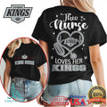 Los Angeles Kings Nurse T Shirt NHL Hockey Fan Nursing Gift - Limotees LLC