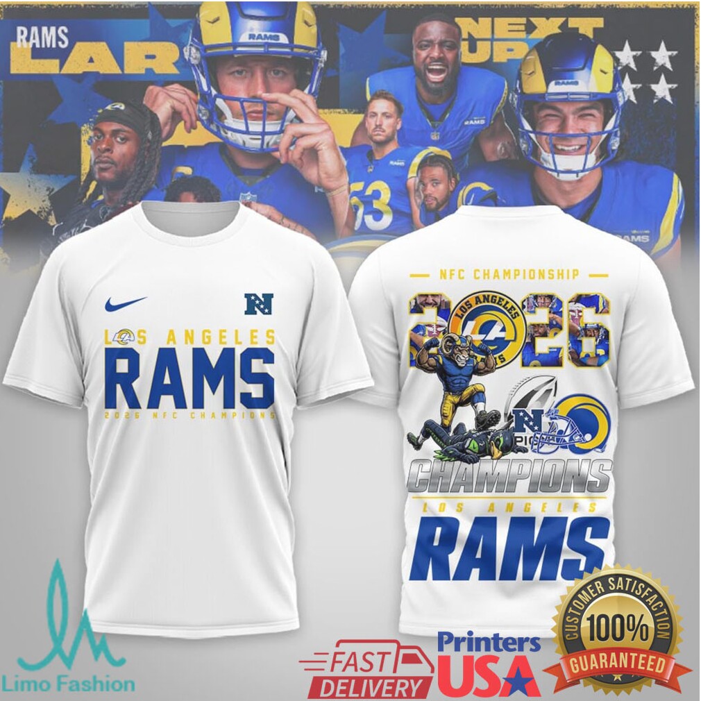 Los Angeles Rams 2026 Nfc Champions Commemorative Shirt