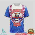 Los Angeles Rams Grateful Dead Tie Dye Americana T Shirt - Limotees LLC