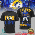 Los Angeles Rams Official NFL Built on Loyalty For Life 3D Shirt