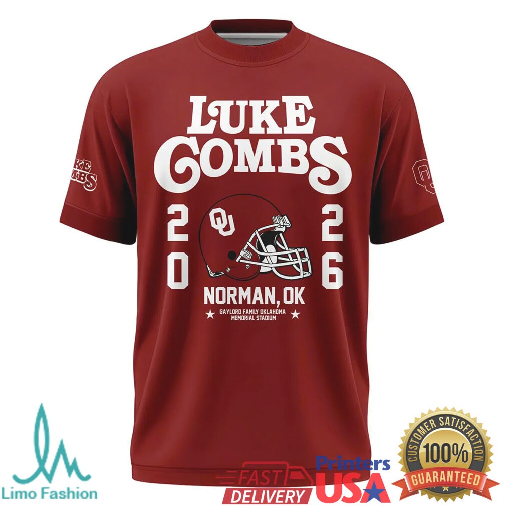 Luke Combs My Kinda Saturday Night 2026 Norman OK Stadium Concert T Shirt - Limotees LLC