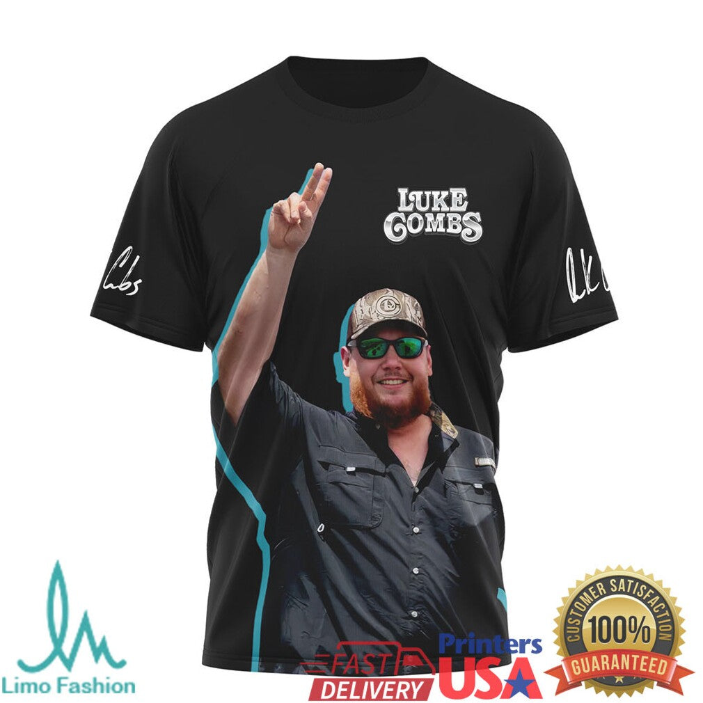 Luke Combs My Kinda Saturday Night Tour 2025 Concert Schedule T Shirt - Limotees LLC