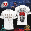 Luke Combs x Utah Utes Skull Longhorn T Shirt