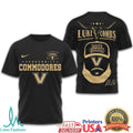 Luke Combs x Vanderbilt Commodores NCAA Football Fan T Shirt - Limotees LLC