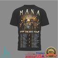 Maná Vivir Sin Aire Tour 2026 Signed Band Members Concert T Shirt - Limotees LLC