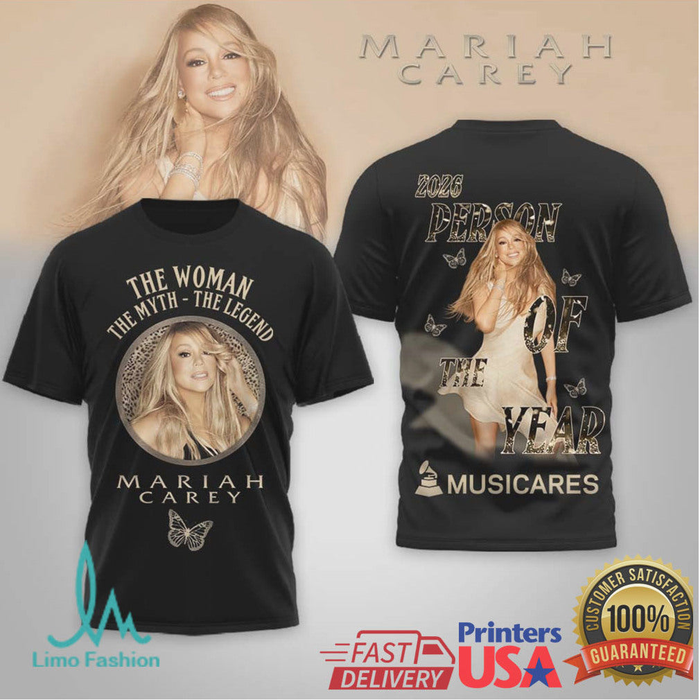 Mariah Carey 2026 MusiCares Person Of The Year T Shirt - Limotees LLC