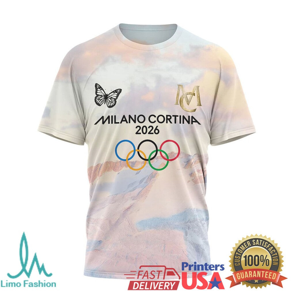 Mariah Carey Milano Cortina 2026 Winter Olympics Commemorative T Shirt - Limotees LLC