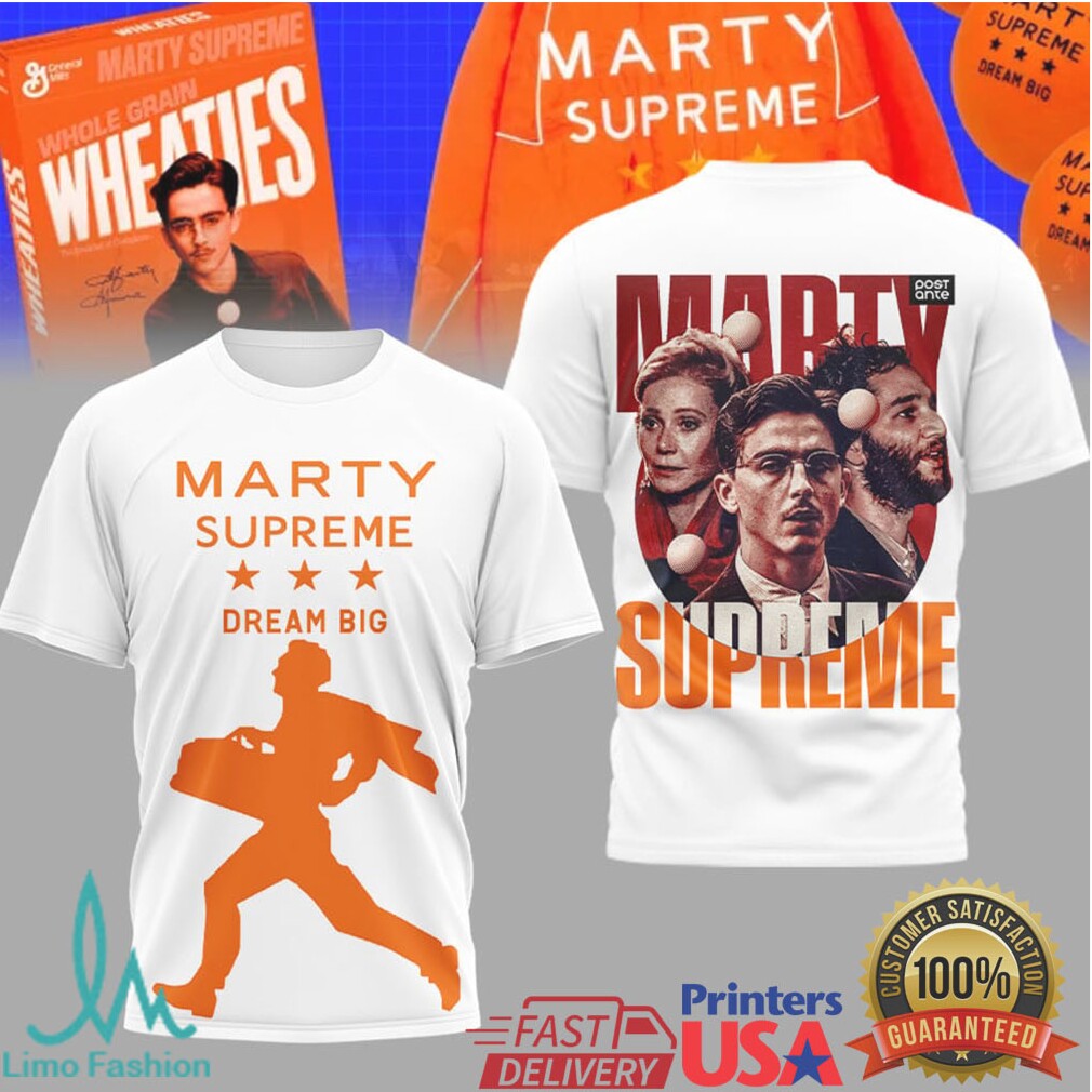 Marty Supreme Timothée Chalamet Movie Promo Graphic T Shirt - Limotees LLC
