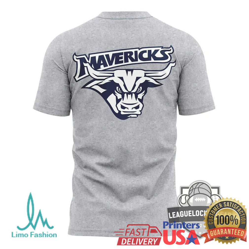 Mavericks Hockey McNaughton Cup 2025 2026 Champions Gray T Shirt - Limotees LLC
