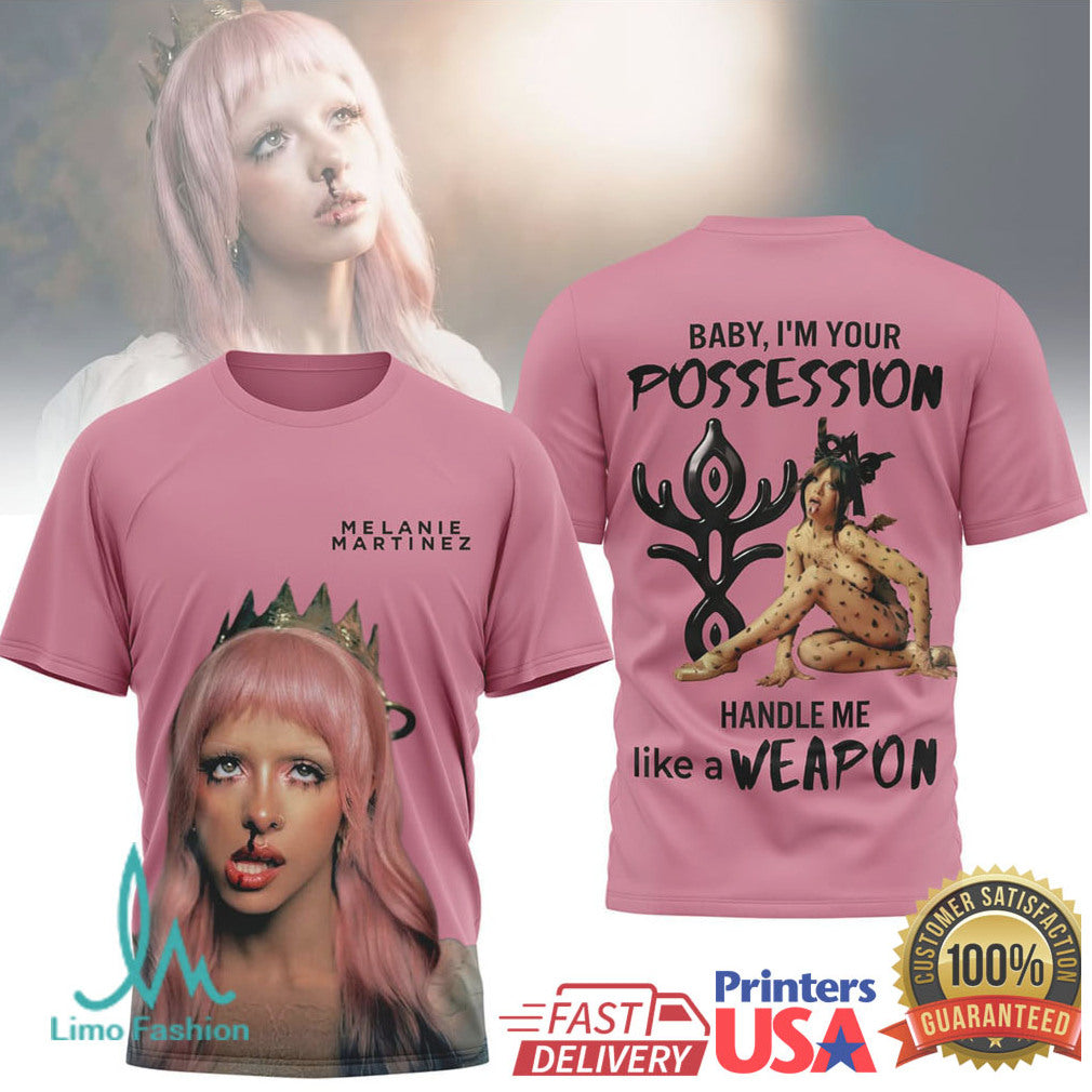 Melanie Martinez “Baby I'm Your Possession” Graphic Tee and Hoodie Collection - Limotees LLC
