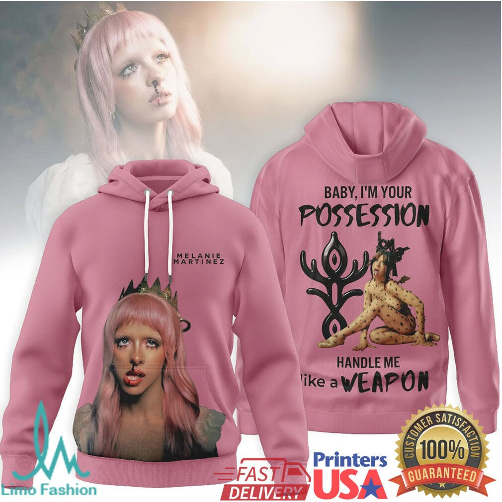 Melanie Martinez “Baby I'm Your Possession” Graphic Tee and Hoodie Collection - Limotees LLC