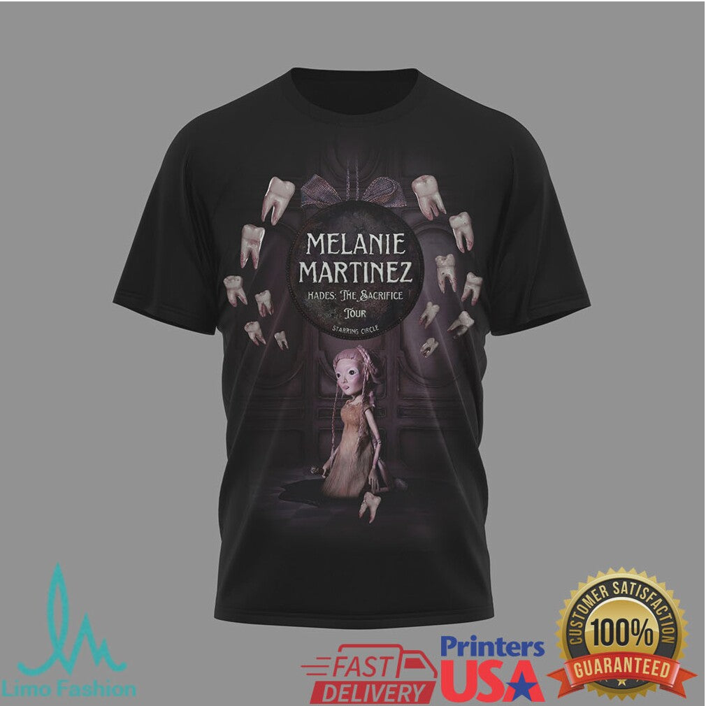 Melanie Martinez Hades The Sacrifice Tour 2026 Official Concert Merch T Shirt - Limotees LLC