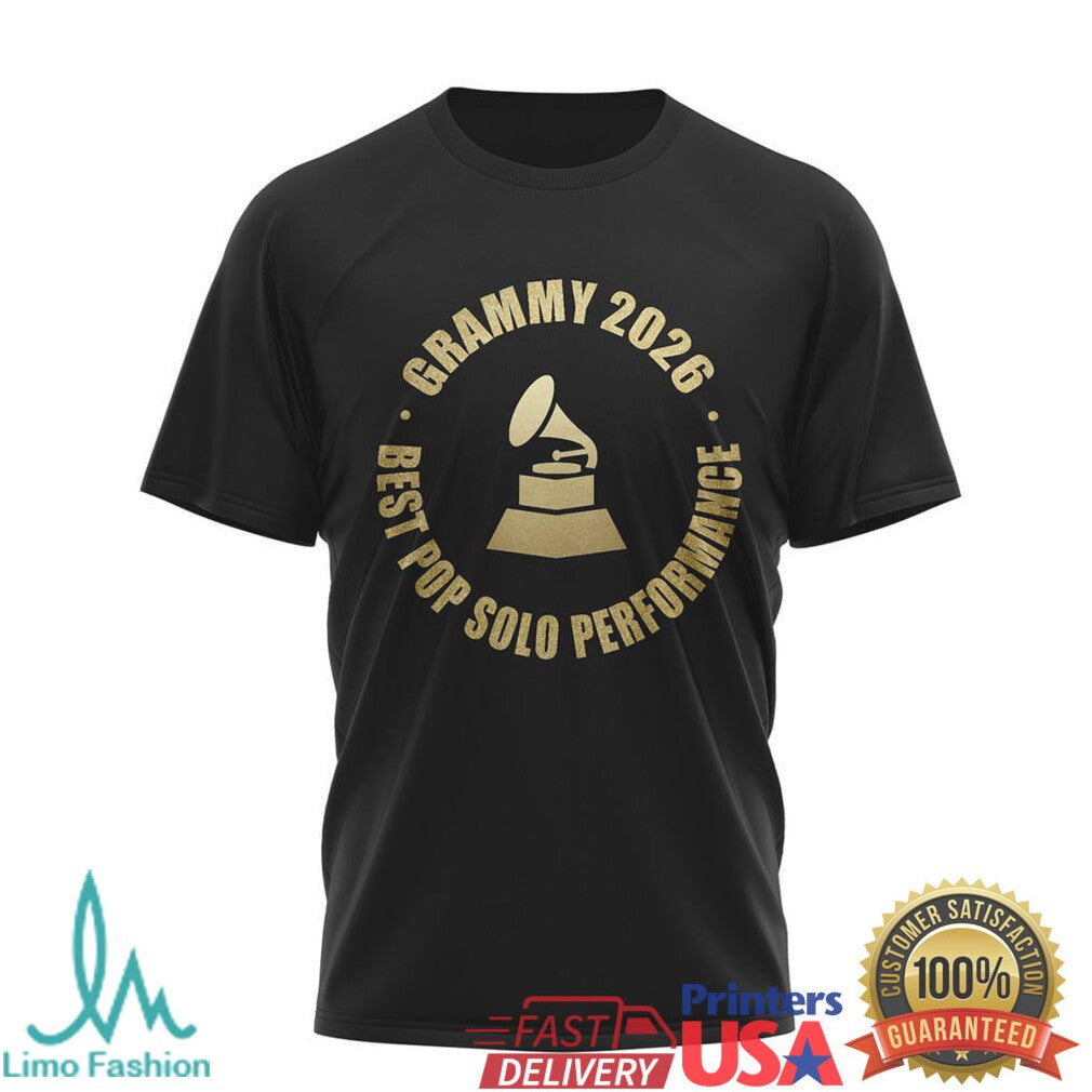 Messy Grammy 2026 Best Pop Solo Performance Winner T Shirt - Limotees LLC