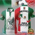 Mexico National Team Fifa World Cup 2026 Polo Shirt Design - Limotees LLC
