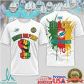 Miami Dolphins Black History Month Juneteenth Fist T Shirt - Limotees LLC