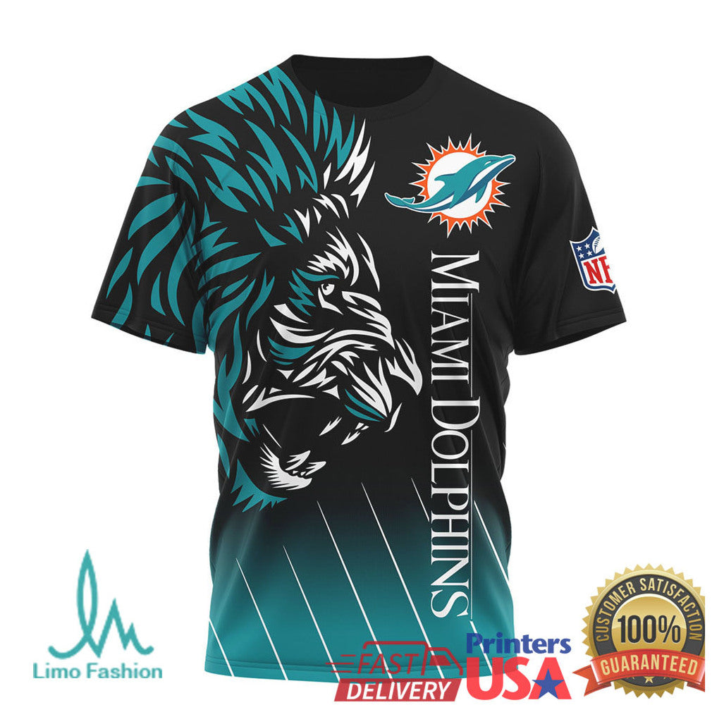 Miami Dolphins Hakuna Matata Lion King Go Fins NFL Fan T Shirt - Limotees LLC