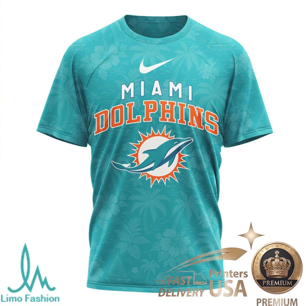 Miami Dolphins Margaritaville Changes In Latitudes Summer Session T Shirt