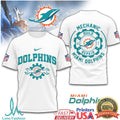 Miami Dolphins Mechanic Build Repair Nfl Tshirt - Limotees LLC