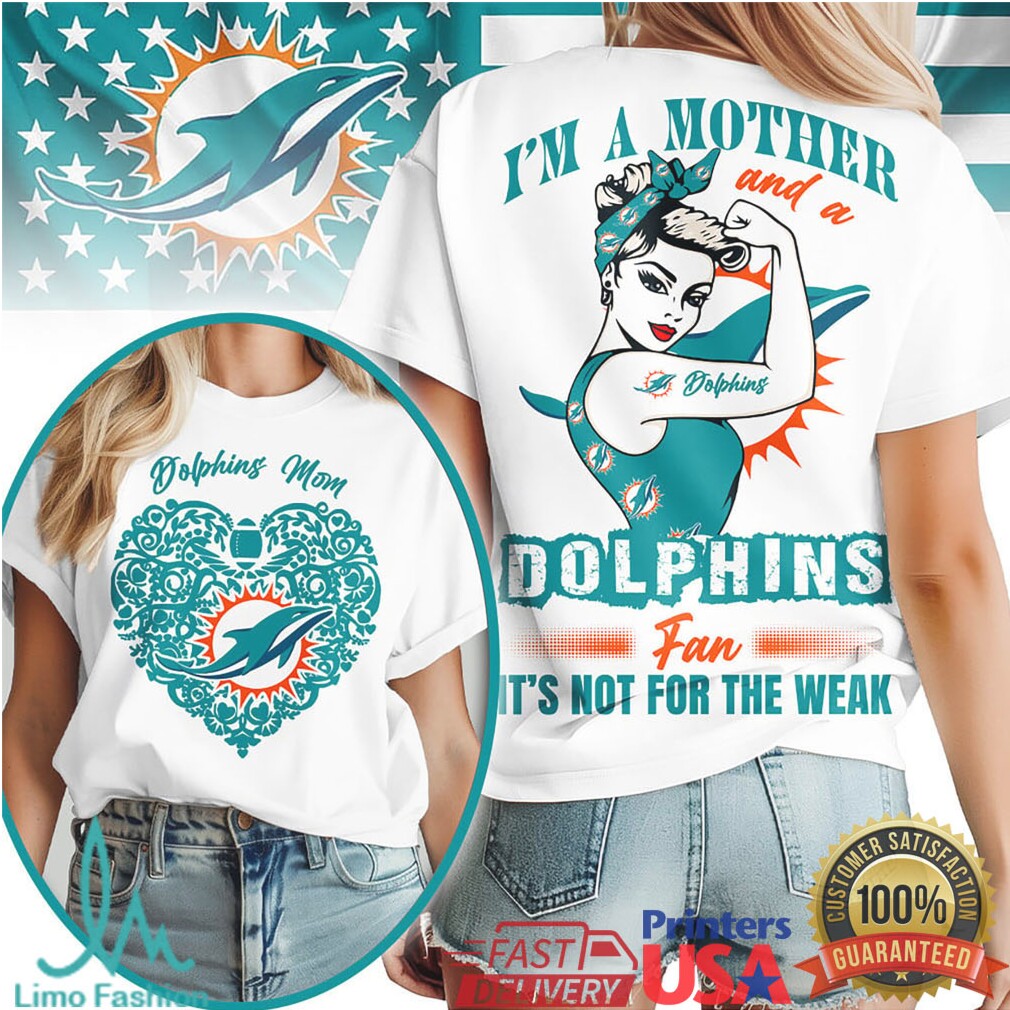 Miami Dolphins Official NFL I Am A Mother 3D Shirt - Limotees LLC