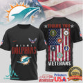 Miami Dolphins Salute to Service Veterans Military Pride Shirt - Limotees LLC