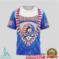 Miami Marlins Grateful Dead Steal Your Base 250th Anniversary Tie Dye T Shirt - Limotees LLC