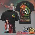 Michael Jackson Celebrating Black History Month MJ Quote Graphic T Shirt - Limotees LLC