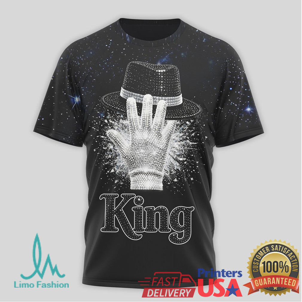 Michael Jackson King of Pop Legends Never Die Angel Wings Graphic T Shirt - Limotees LLC
