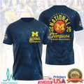 Michigan Wolverines 2026 Men's Basketball National Champions Fan Gear T Shirt